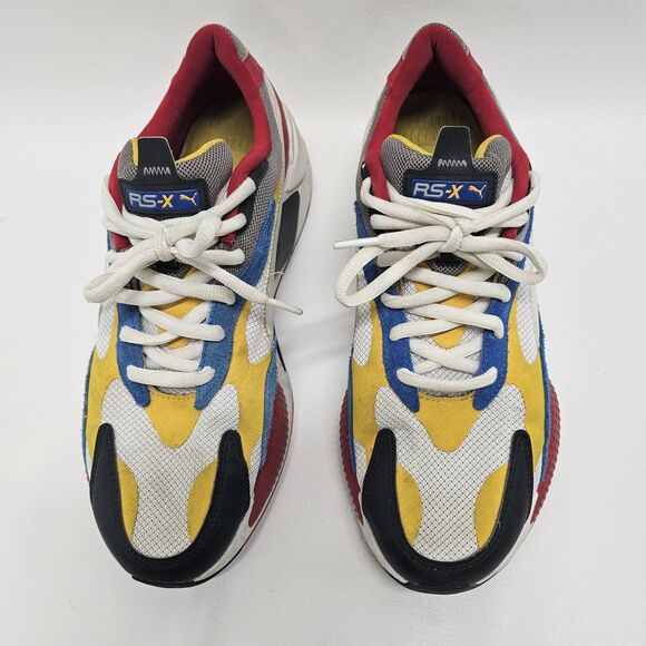 PUMA RS-X Sneakers Men’s US 12 Multicolor Bold Retro Mesh Suede Comfort - Picture 5 of 10
